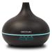 Cecotec ultrasound humidifier pure aroma- 150-300 ml with timer 7 LED colors function aromatherapy ultra quiet.(300 ml yin) 300 ml yin