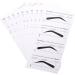 Angoily Eyebrow Card 30 Pcs Eyebrow Stencil Template Eyebrow Shaping Kit Eyebrowhack Eyebrow Templates Mold Suite Unibrow mediumx3pcs As Shownx3pcs - Buy Online on GoSupps.com