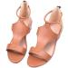Shop Creev Women's Orthopedic Wedge Sandals - Comfortable Open Toe PU Leather Summer Hiking Flip-Flops for Beach & Travel - Available in Burgundrot 37 EU & Light Bruin 35 EU - Buy Online on GoSupps.com