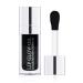 Plumping Lip Gloss Hydrating Lip Gloss Tinted Lip Balm Big Brush Head Glitter Shine Long Lasting Nourishing Non-sticky Fresh Texture Black