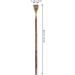 Healvian 2-Pack Long Handle Back Scratchers 17 Wooden Handheld Massagers for Itch Relief | Durable Back Scratchers for Easy Self-Care - Buy Online on GoSupps.com