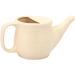 Spill Proof Ceramic Neti Pot Set - Beige, 250 ML - 5 Sachet Neti Salt, Microwave Safe - Buy Online on GoSupps.com