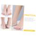 Big Toe Separator Set - 8 Pcs Gel Spacers for Bunion Correction and Hallux Valgus - Transparent and Reusable - Nursing Cover Included - Buy Online on GoSupps.com