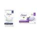 Dove Original Beauty Bar and Dove Relaxing Beauty Bar (Lavender) | Bundle of Moisturizing Bars for Clean and Soft Skin white+ cleanser