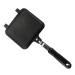 OUNONA 1pcs Egg Pan Japanese Egg Cooker Pan Square Frying Pan Crepe Maker Non Stick Skillet Loaf Bread Pan Fish Grill Skillet Buger Pan Grill Pan Griddle Non Stick Pan Bakeware Mold M Black