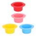 Silicone Wax Bowls - Set of 4 Heat Resistant Melting Bowls | Reusable for Easy Waxing | Ideal Replacement - Buy Online on GoSupps.com