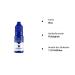Goodbake Blue Food Coloring (11ml) - Highly Concentrated Vegan Dye for Cakes Fondant Buttercream & Drinks - Buy Online on GoSupps.com