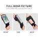Wrinkled Handglass Running Bracelet & Arm Band for iPhone 15/14/12/11 Pro Max - Cycling Jogging & Sports Gear with Key & Headphone Holder - 6.9 Black - Buy Online on GoSupps.com