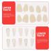 Healifty Dental Temporary Crown Veneers - 200pcs Tooth Filling Thermal Beads Kit for Missing/Broken Tooth Repair - Fake Teeth Replacement in White - Buy Online on GoSupps.com