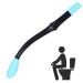 WC aids 15.5inch toilet paper aids toilet aid for wiping wiped help for PO toilet paper aid Long range Comfort wipe for restricted mobility