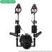 MEIKON ST-100-PRO Professional Underwater Strobe with 5pin Socket and Optic Cable - Waterproof Red LED Light IPX8 100M - Buy Online on GoSupps.com