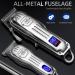 Hair Clippers for Men 2 in 1 Full Metal Combo Kit Barber Hair Clipper for Men Professional Electric Beard Hair Trimmer Rechargeable Haircut - Buy Online on GoSupps.com