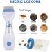 BAAQII Electric Vacuum Lice Comb Pet Electric Vacuum Head Lice Nit Comb Brush for Pet Dog Cat Flea Filter Remover Tool Treatment Pet Flea Lice Cleaner Comb Flea Comb - Buy Online on GoSupps.com