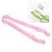 TOSSPER 2pcs Multifunction Compact Bottle Clips Anti-slip Baby Bottle Tongs Random Color