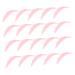 PLAFOPE 20 Pairs Eyelash Silicone Patch Lash Lift Eyelash Perming Shield Pads False Eyelash Patches Lash Curler Eyelash Grafting Gasket Foam Eyelid Pads Eyelash Shield Pads 4.5x1.4cm