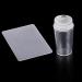 Libcflcc DIY Nail Art Tools - Transparent Stamper Scraper & Image Plate for Women - Perfect for Manicure & Stamping - Buy Online on GoSupps.com