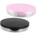 minkissy 8 Sets Powder Puff Storage Box Powder Puff Storage Container Makeup Sponge Holder Circle Mirrors Makeup Sponges Round Makeup Egg Sponge Loose Powder Compact Container Puff Holder - Buy Online on GoSupps.com