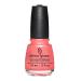 China Glaze Nail Lacquer with Hardeners 14 ml About Layin' Out Salmon Pink Cr me