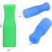 12PCS Multicolored Silicone Straw Tips - Food Grade Covers for 1/4 Inch Stainless Steel Straws - 6mm Outdiameter - Eco-Friendly Accessories - Buy Online on GoSupps.com