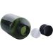 Tianzd 6-Pack 200ml Green Plastic Bottles with Black Aluminum Screw Caps & Orifice Reducers - Ideal for Essential Oils & Cosmetics | International Shipping Available - Buy Online on GoSupps.com