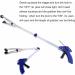 U-House Reacher Grabber - 32 Extra Long Folding Mobility Aid Tool for Elderly & Arthritis Assistance - Buy Online on GoSupps.com