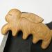 1PC Natural Sandalwood Rabbit Form Comb | Meridian Massage & Skin Care Tool for Health - Buy Online on GoSupps.com