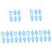 Mobestech 6 sentences 6-ply ladies' bonds from PolarfLeece fabric pads women tie women menstrual pads absorbent menstrual fluff from fabric pul-fabric motherhood aunt towel