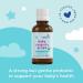 Organic Probiotic for Infants & Babies | Colic, Reflux, Diarrhea & Gas Relief | 5 Billion CFU Multi-Strain | Liquid Drops | Ages 0-24 Months - Buy Online on GoSupps.com