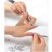 1PC Cuticle Pusher And Spoon Double-End Nail Cleaner Stainless Steel Cuticle Remover And Cutter Manicure And Pedicure Tool stainless steel cuticle pusher - Buy Online on GoSupps.com