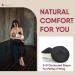 NatureBond Organic Bamboo Nursing Breast Pads - 10 Washable Pads with Wash & Storage Bags - Reusable Nipplecovers for Breastfeeding - Maternity Nursing Pads in Mystique Black - Buy Online on GoSupps.com