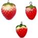 Delicate Resin Strawberry Earrings Simulation Fruit Earwears for Any Occasion - Buy Online on GoSupps.com