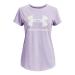 Under Armour Girls T-Shirt Sportstyle Logo 1361182 Nebula Purple 160-170