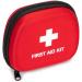 Jipemtra Small First Aid Hard Shell Case - Empty EVA Hard Red Medical Bag for Home, Outdoors, Camping - Compact Size (5x4x1.8) - 1 Pack - Buy Online on GoSupps.com