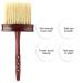 Hairdresser Salon Neck Duster Brush for Barbers | Diane Face Cleaning & Haircut Sweep Brush - International Shipping Available - Buy Online on GoSupps.com