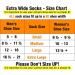 Extra Wide Diabetic Mid Calf Crew Socks (Pack of 3) Made in USA - Large White | Men and Women - Buy Online on GoSupps.com