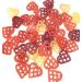 One Stop Dealers Far Far (Fryums) (200 Gram) - A Flaky Crispy And A Bit Sweet And Salty In Taste Vibrant Snacks Either Eaten As A Snacks Or Served To Accompany A Meal (Colored Heart Pack of 2) Colored Heart 1 count (Pack of 1) - Buy Online on GoSupps.com