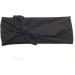 Black Knotted Bow Headband Bow Head Wrap Women's Headband Fashion Hair Band Makeup Wide Plain Headbands Elastic Head Wrap Hair Accessories for Daily Wearing Dating Sports - Buy Online on GoSupps.com