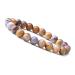 Emilys Gems Power - Chakra Bracelets | Stretchable | 8mm Natural Stone - For your well-being Colorful Agate
