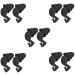 Ear Plugs for Noise Reduction 5 Pairs Noise Cancelling Sleep Ear Plugs Reusable Silicone Ear Plugs 3 Layer Hearing Protection Super Soft High Decibel Ear Plugs for Reading Studying Washable Black 1 count (Pack of 1)