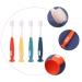 TOYANDONA Kids Toothbrush Set | Children's Manual Toothbrush for 3-6 Years Old | Teeth Cleaning Brush | Oral Care | Baby Training Toothbrush | Mixed Colors | 4Pcs | 12.6X2CM - Buy Online on GoSupps.com