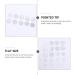 SOESFOUFU Makeup Eyeshadow 40pcs DIY sub-package plate iron sheet square tool eyeshadow making tool Makeup Pan the iron make up - Buy Online on GoSupps.com