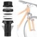 Airtag bicycle bracket universal hidden air day bracket bicycle theft protection waterproof air day bike holder hidden airtical bike bracket for bicycles with holes in the fork