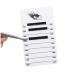 Eyebrow Board Set - Eyelash Extension Tool & Lash Display Pallet Holder for Ideal Lash Storage - Buy Online on GoSupps.com