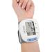 Bluestone Wrist Blood Pressure Monitor with Heart Rate, LCD Display & Memory - Portable Automatic BP Machine with Carrying Case - Buy Online on GoSupps.com