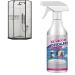 Bathroom Descaler Spray Stubborn Stains Cleaner Shower Glass Cleaner Spray Limescale Remover Foam Spray Bubble Cleaner for All Purpose Stain Remover (1pc)