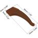 PATIKIL Glasses Ear Grips - Anti-Slip Eyeglass Holders for Sunglasses & Reading Glasses | 36x15mm Coffee Replacement - Buy Online on GoSupps.com
