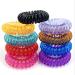 Leisial 100 Pcs Transparent Rubber Bands - Elastic Telephone Cable Hair Bands - Buy Online on GoSupps.com