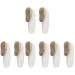 Cleaning Brush 8 Pcs Foundation Makeup Foundation Makeup Brush Makeup Brush Cosmetic Supplies Brush Powder Brush (Color : Assorted Colorx4pcs Size : 8x5cmx4pcs) 8x5cmx4pcs Assorted