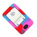 (Mix-Red) Premium Silicone Case for Dexcom G6 Mobile CGM (Continuous Glucose Monitoring) Yellow