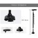 Adjustable Crutches Canes Aluminum Alloy Walking Stick Adjustable Multifunction Lightweight Non-Slip Elderly Crutch with Flashlight Handmade Smooth Sailing - Buy Online on GoSupps.com